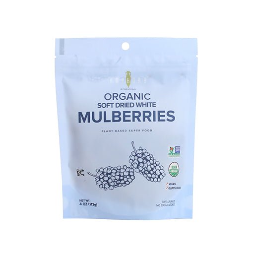 Amphora Soft Dried Fruit White Mulberries - BKLYN Larder