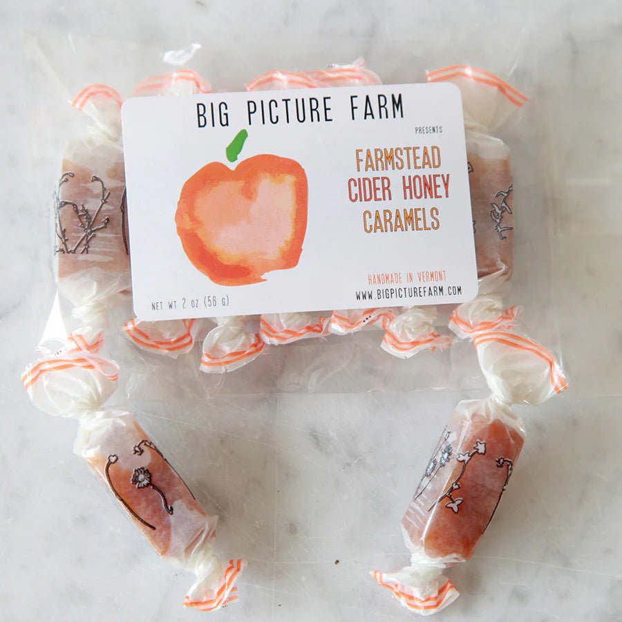 Big Picture Farm Goat Milk Caramels Bag Sea Salt and Vanilla - BKLYN Larder