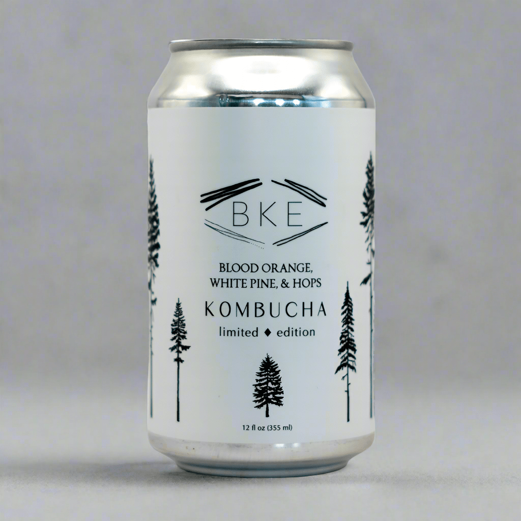 BKE Kombucha **Limited Release** Blood Orange with White Pine and Hops - BKLYN Larder