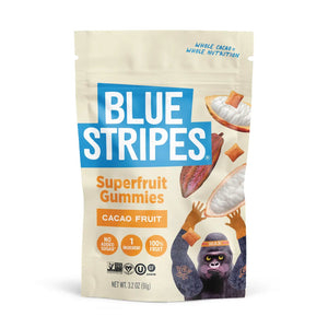 Blue Stripes Superfruit Gummies Cacao - BKLYN Larder