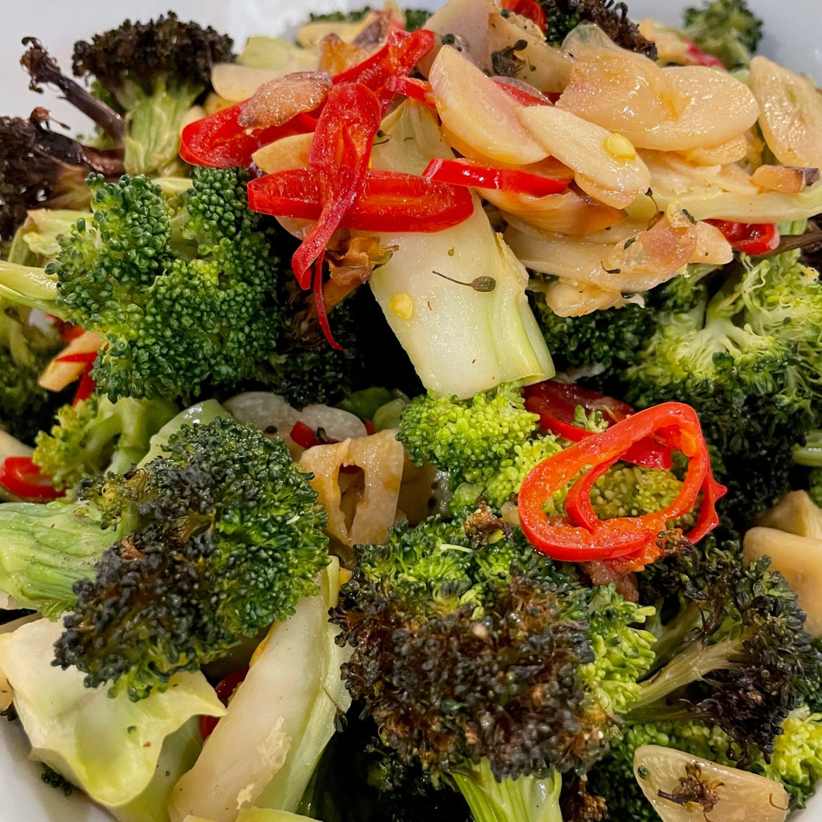 Charred Broccoli - BKLYN Larder