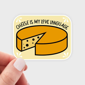 Cheese Stickers! Cheese is my love language - BKLYN Larder
