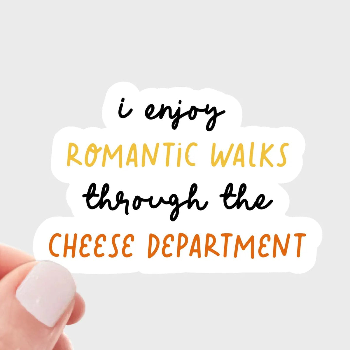 Cheese Stickers! I enjoy romantic walks in the cheese department - BKLYN Larder