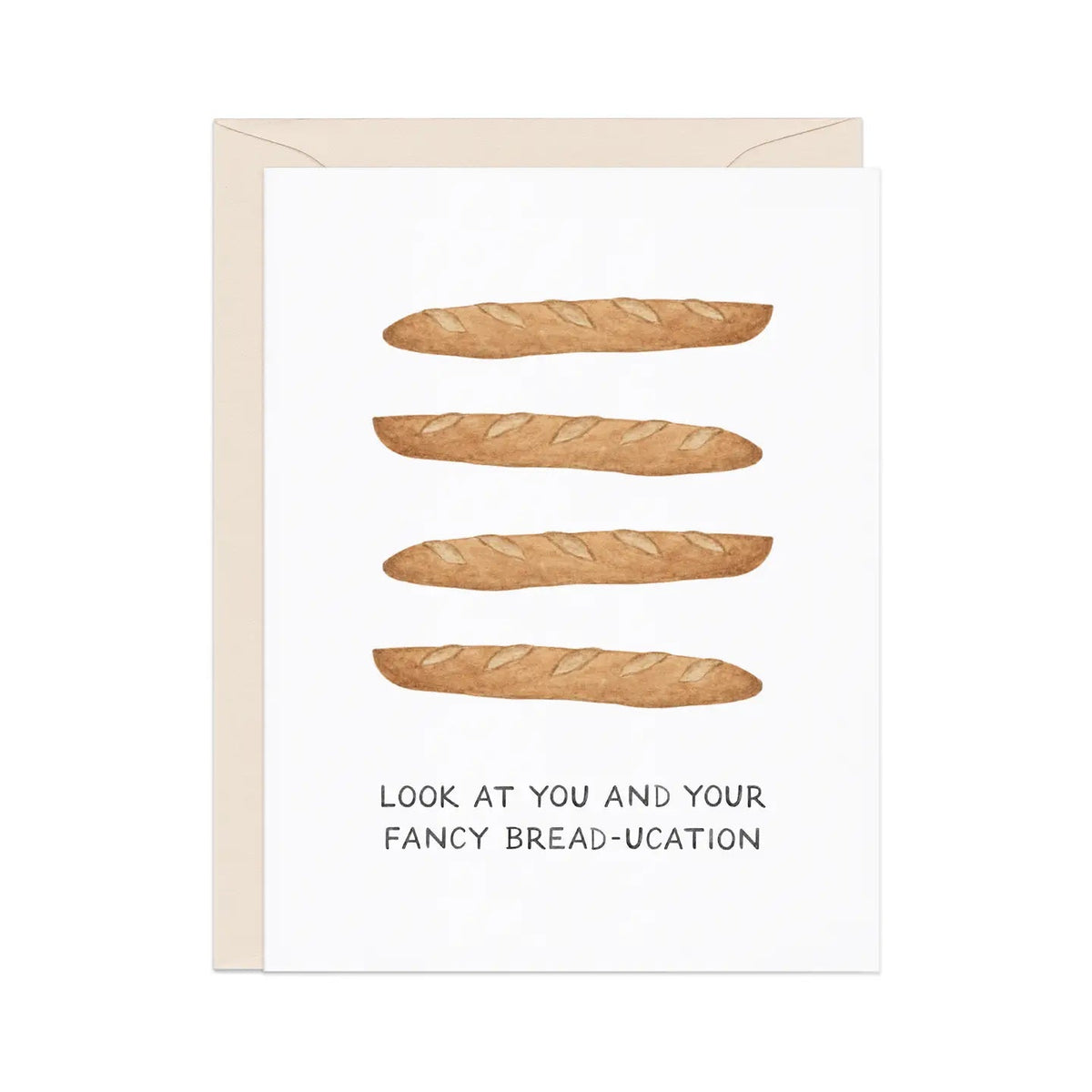 Cheesy Greeting Cards Fancy Breaducation - BKLYN Larder