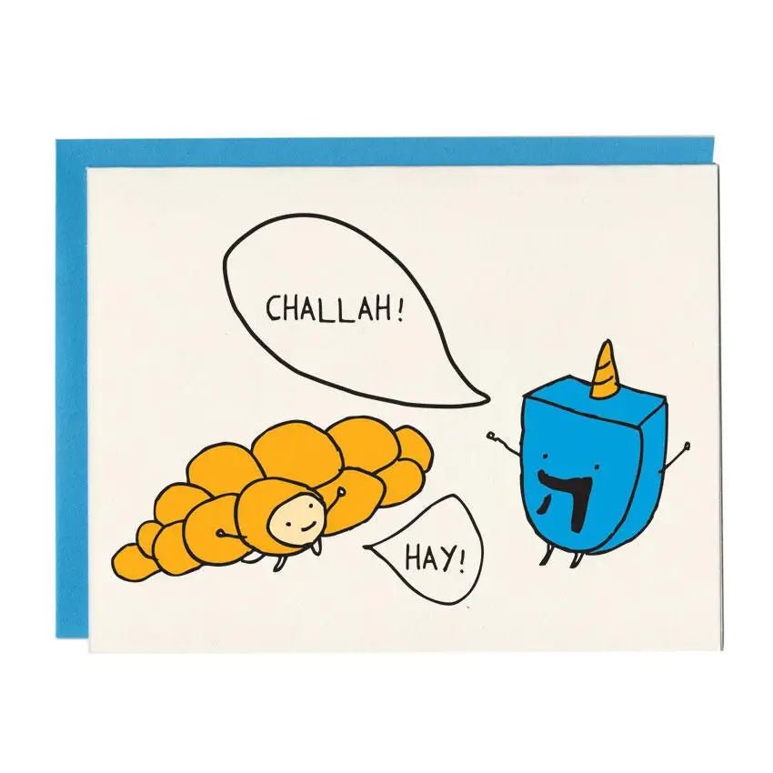 Cheesy Holiday Greeting Cards Matzah Love - BKLYN Larder