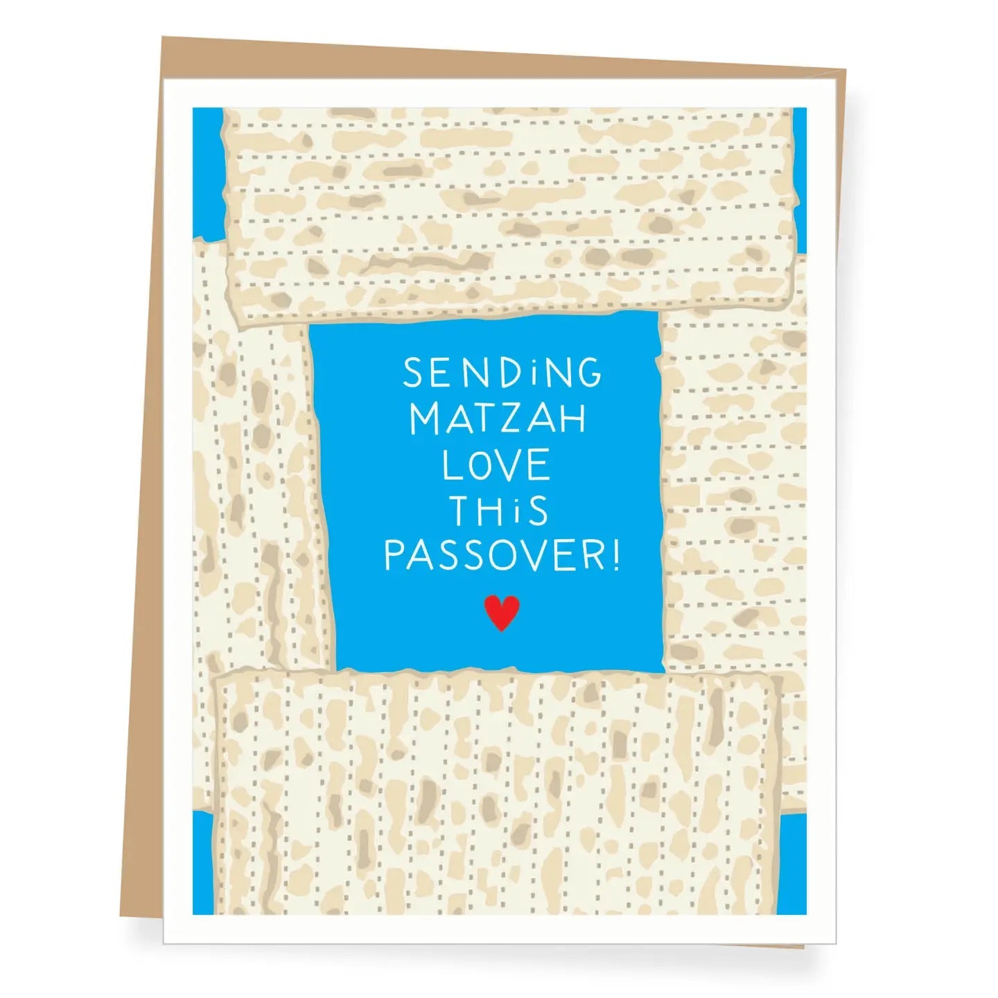 Cheesy Holiday Greeting Cards Matzah Love - BKLYN Larder