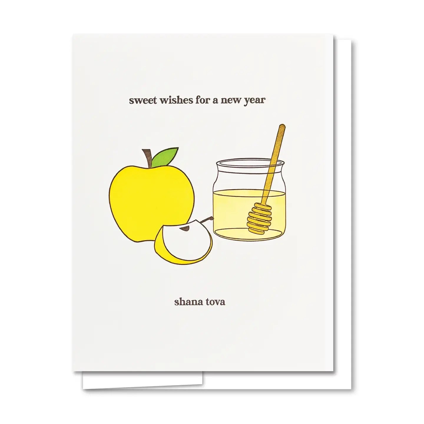 Cheesy Jewish Holiday Greeting Cards Sweet Wishes For a New Year - BKLYN Larder
