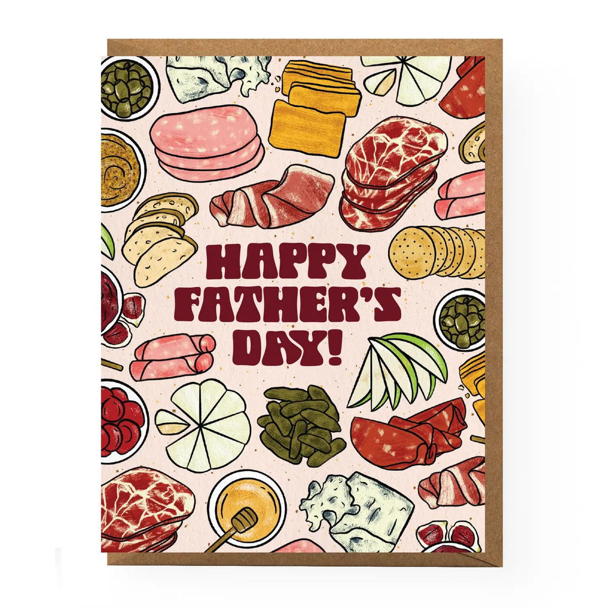 Cheesy Mother's Day and Father's Day Greeting Cards Charcuterie Father's Day - BKLYN Larder