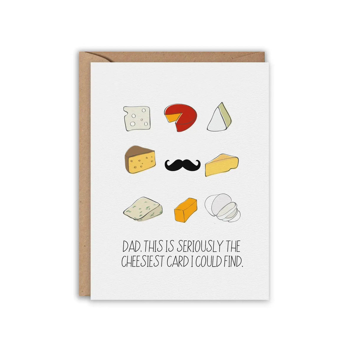 Cheesy Mother's Day and Father's Day Greeting Cards Cheesy Father's Day - BKLYN Larder