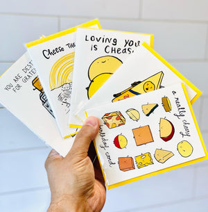 Cheesy Valentine Greeting Cards You're Freaking Grate! - BKLYN Larder