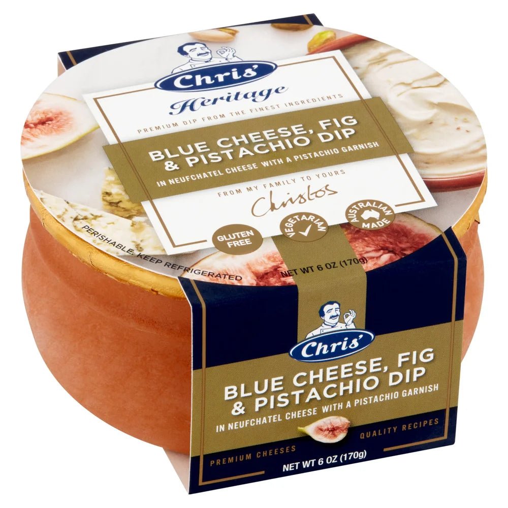 Chris Foods Heritage Cheese Dips Cheddar Caramelized Onion Dip - BKLYN Larder