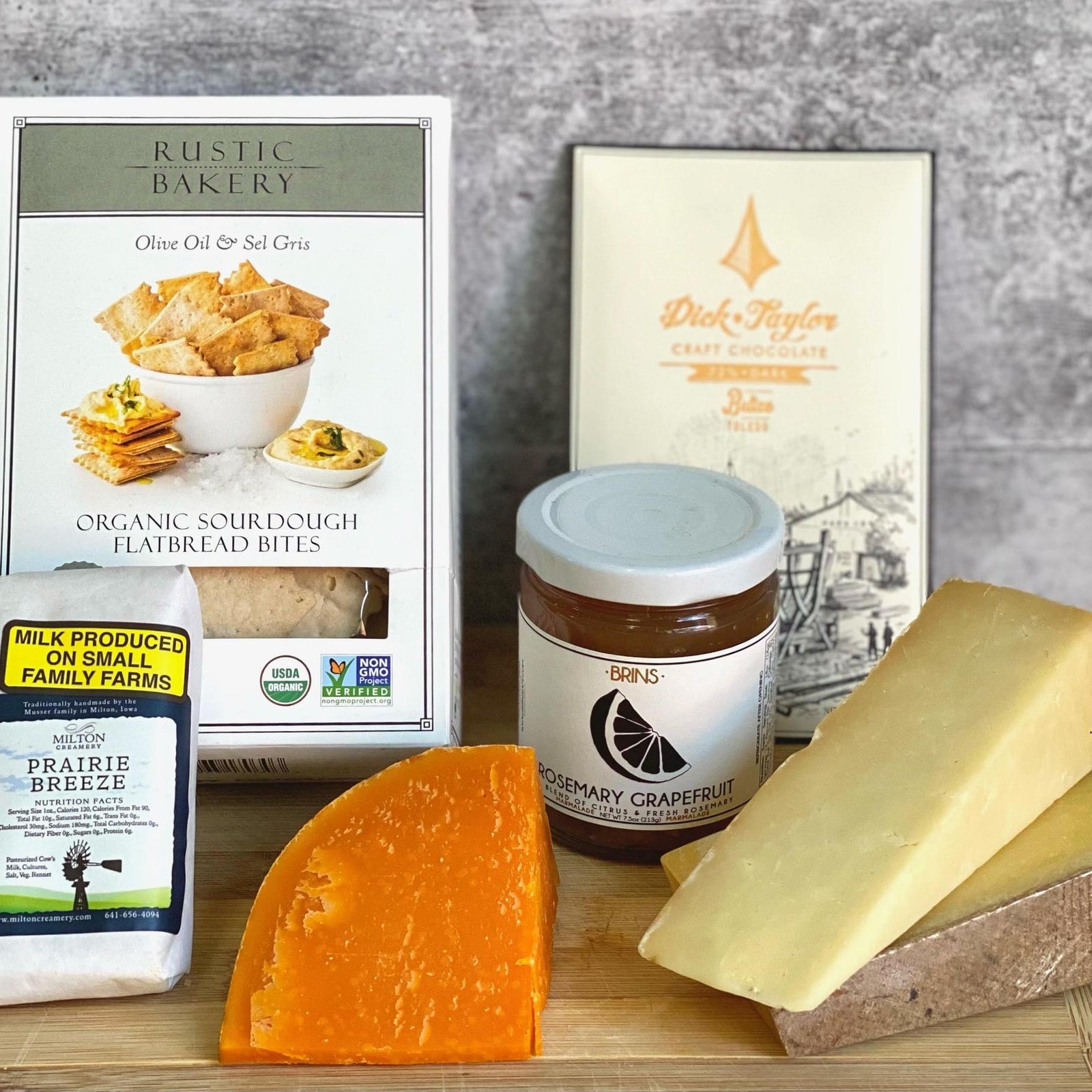 Classic American Cheese Gift Basket Classic American Cheese Gift Basket - BKLYN Larder