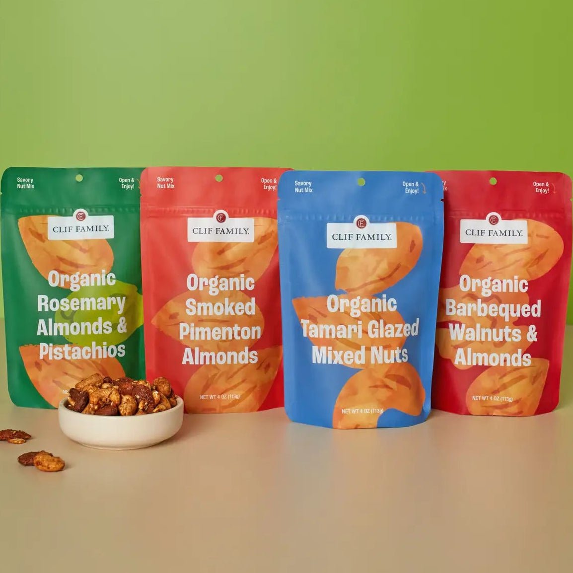 Clif Family Organic Nut Mixes Salt and Vinegar Mixed Nuts - BKLYN Larder