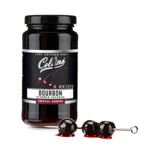 Collins Bourbon Soaked Stemmed Cherries - BKLYN Larder