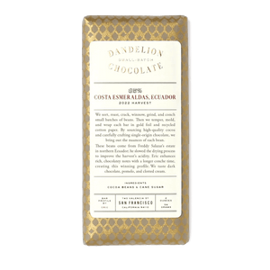 Dandelion Chocolate Costa Esmeraldas Equador 85% - BKLYN Larder