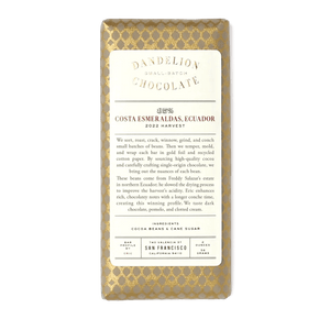Dandelion Chocolate Costa Esmeraldas Equador 85% - BKLYN Larder