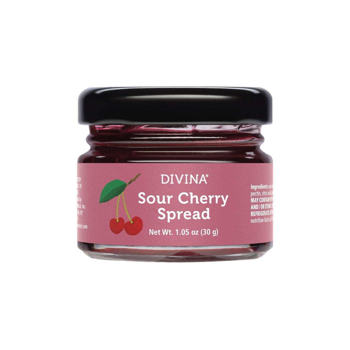 Divina Mini Jams Sour Cherry - BKLYN Larder