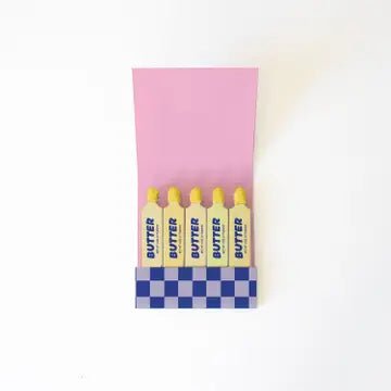 Drawn Goods Stickers and Magnets Butter Matches - BKLYN Larder