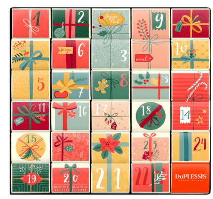 DuPlessio Chocolate Advent Calendar - BKLYN Larder