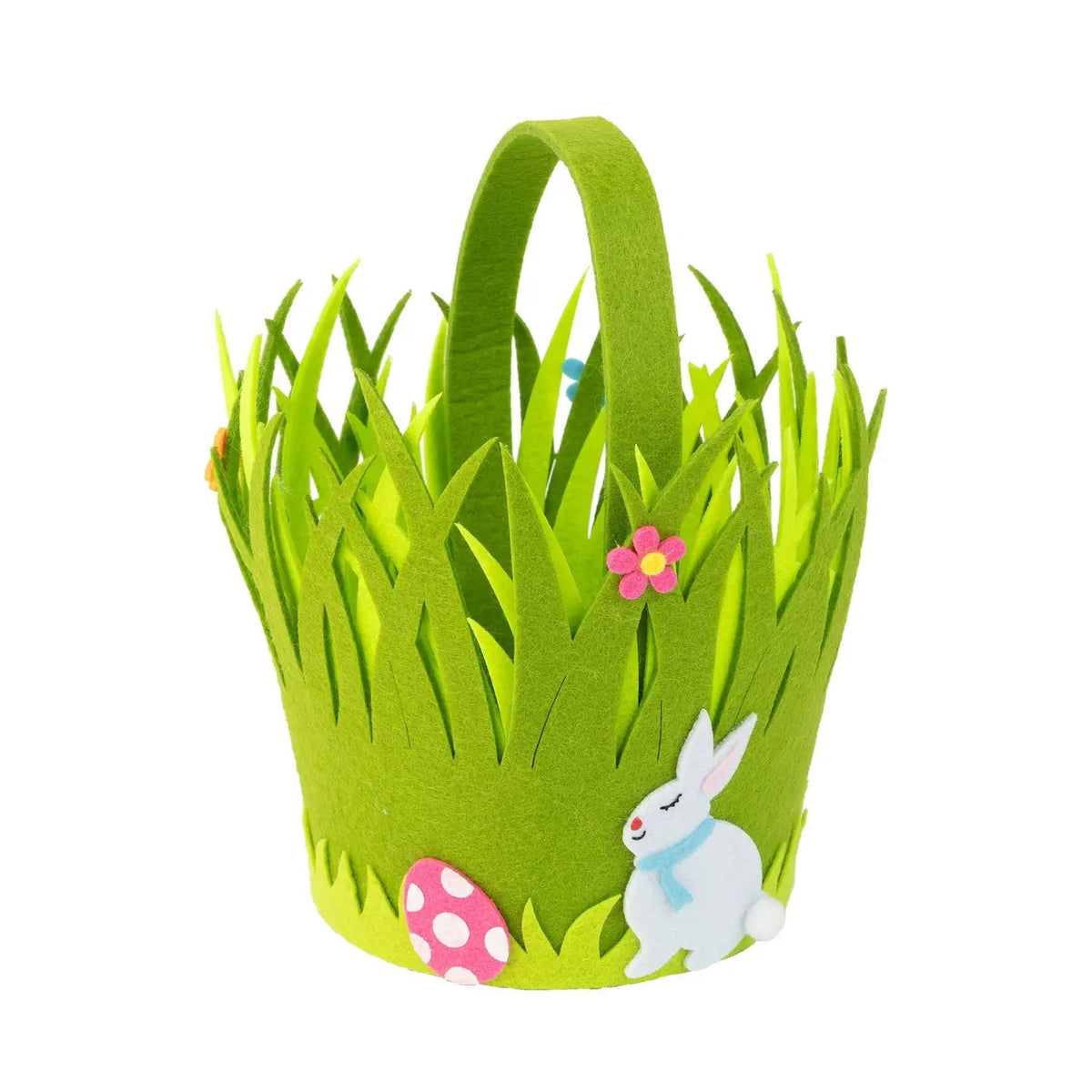 Easter Baskets Felt basket with Bunny Trim - BKLYN Larder