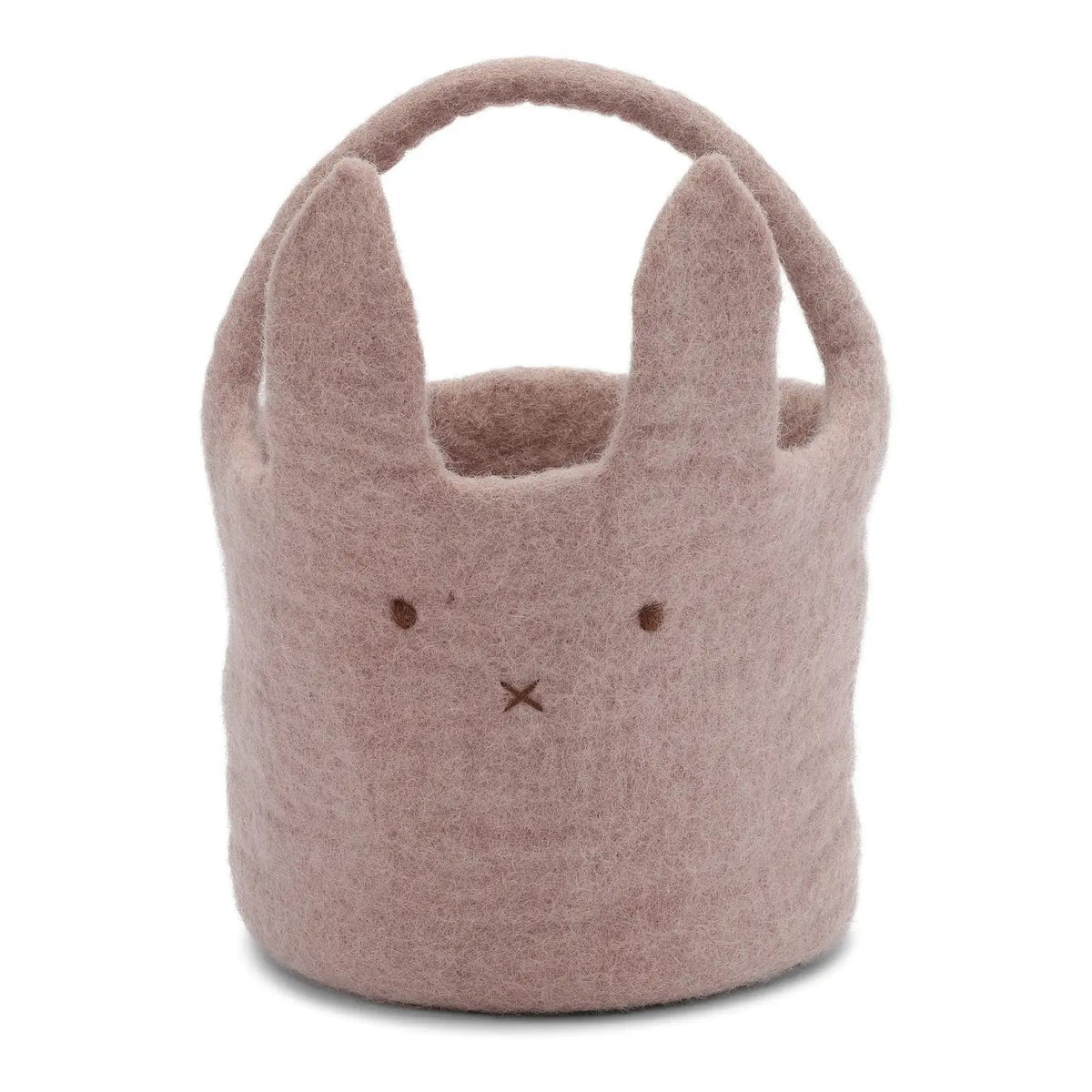 Easter Baskets Felt Bunny Pink - BKLYN Larder
