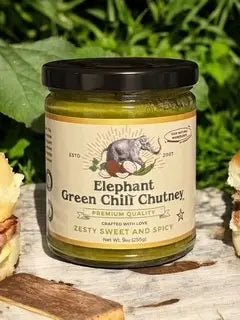 Elephant Green Chili Chutney - BKLYN Larder