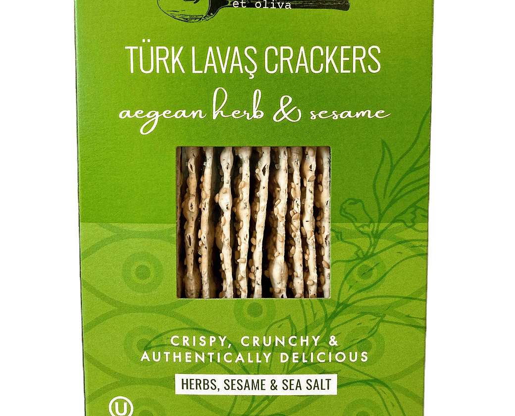 et Oliva Crackers Aegean Herb & Sesame - BKLYN Larder