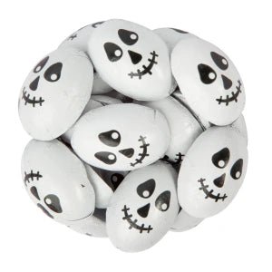 Fall Candy Chocolate Double Crisp Foil Skulls - BKLYN Larder