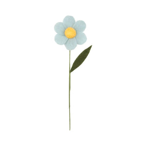 Felt Flowers Blue Daisy - BKLYN Larder