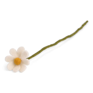 Felt Flowers White Anemone - BKLYN Larder