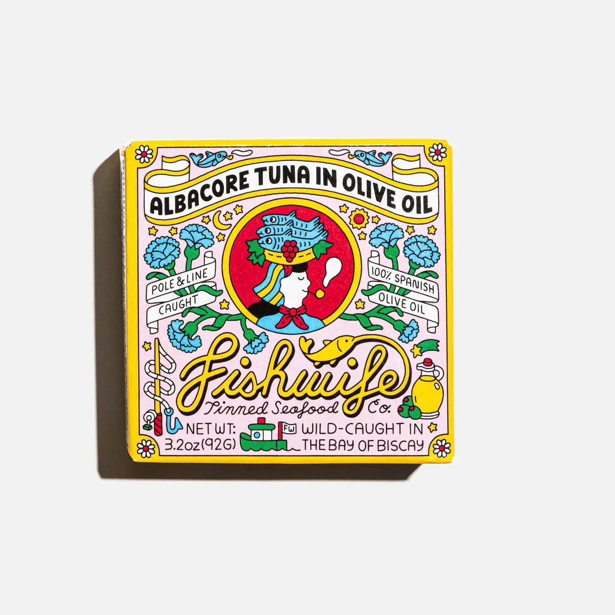 Fishwife Tinned Fish Albacore Tuna in Olive Oil - BKLYN Larder