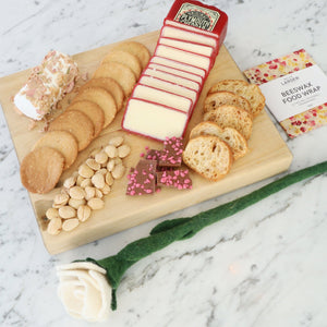 Flowers and Cheese Gift Basket Flowers and Cheese Gift Basket - BKLYN Larder