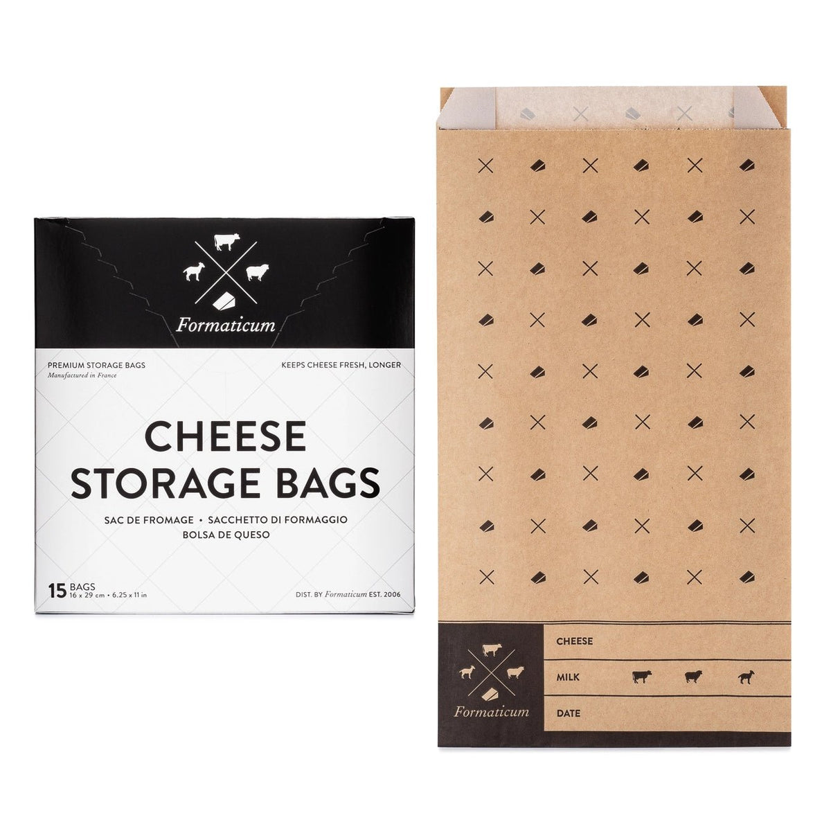 Formaticum Cheese Storage Bags - BKLYN Larder