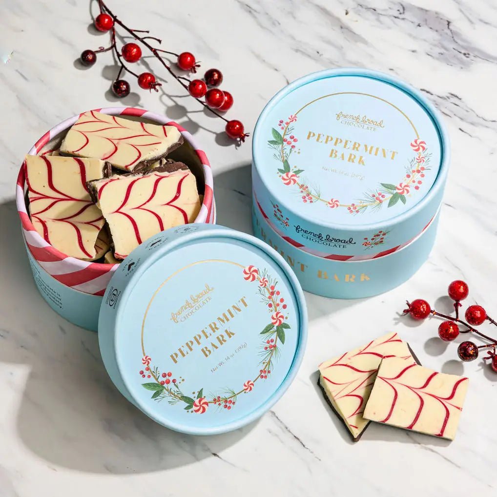 French Broad Chocolate - Peppermint Bark French Broad Peppermint Bark - BKLYN Larder