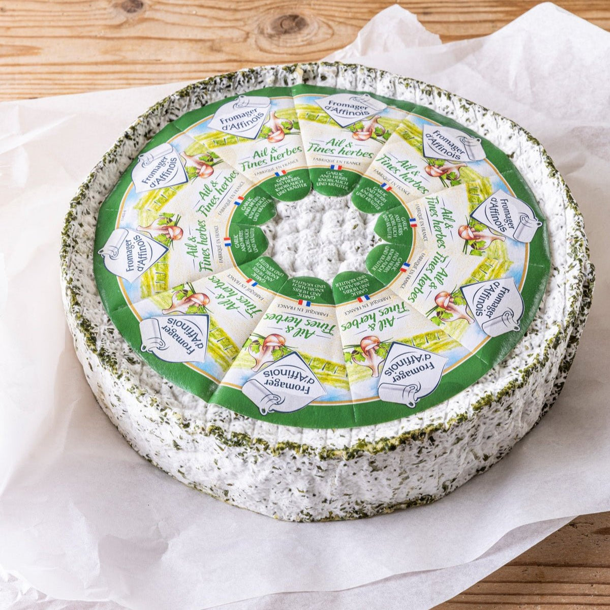 Fromager d'Affinois Garlic & Herbs 1/4 lb. - BKLYN Larder