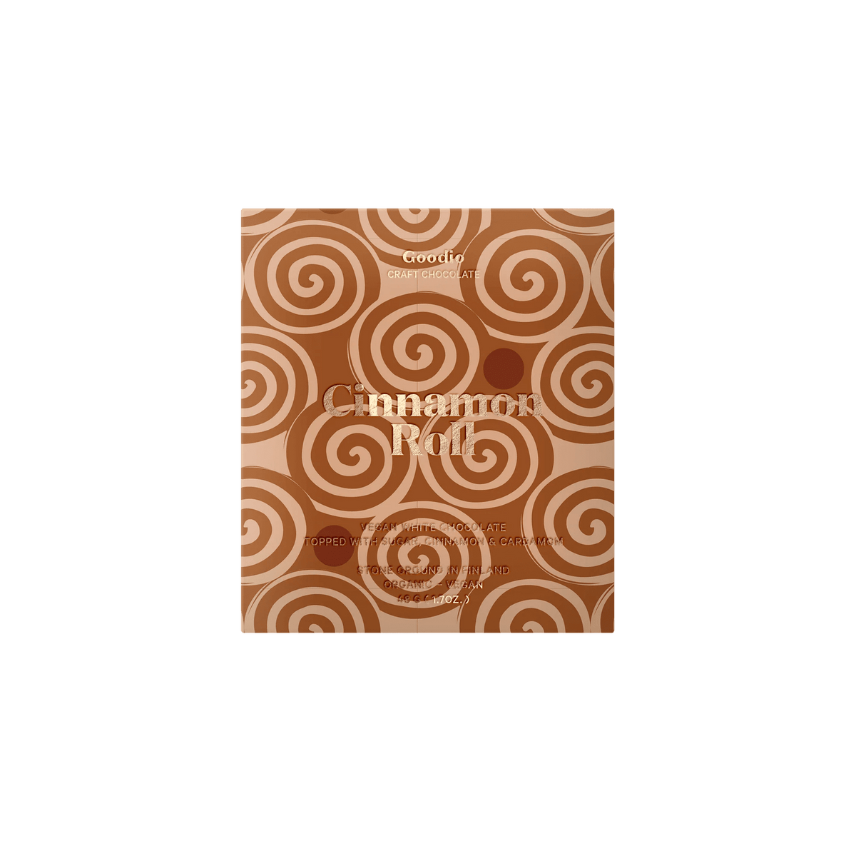 Goodio Holiday Chocolate Bars Goodio Cinnamon Roll - BKLYN Larder