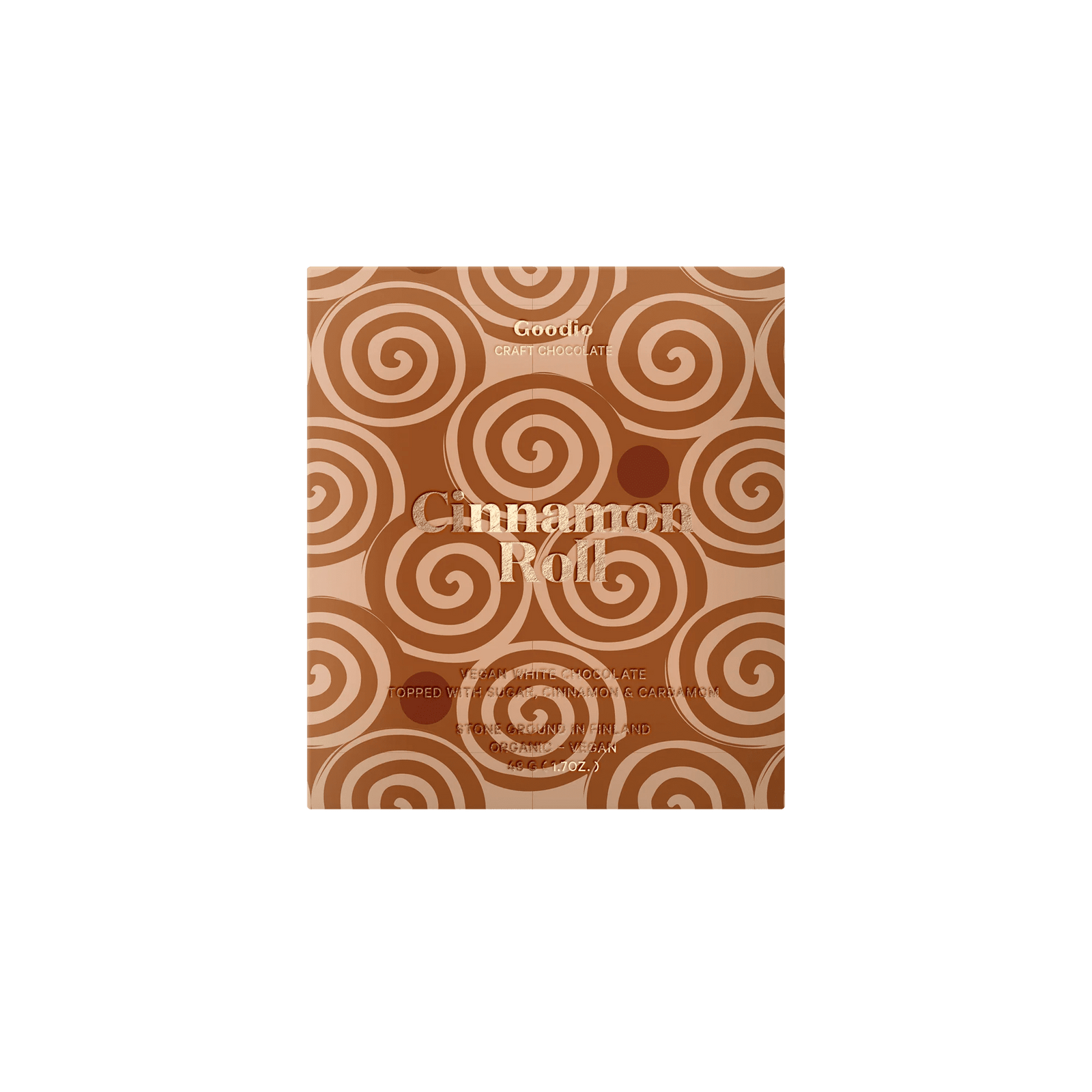 Goodio Holiday Chocolate Bars Goodio Cinnamon Roll - BKLYN Larder
