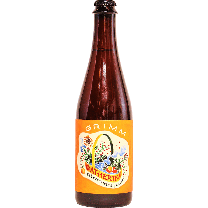 Grimm Artisan Ales Gathering Red Currants and Peaches - BKLYN Larder