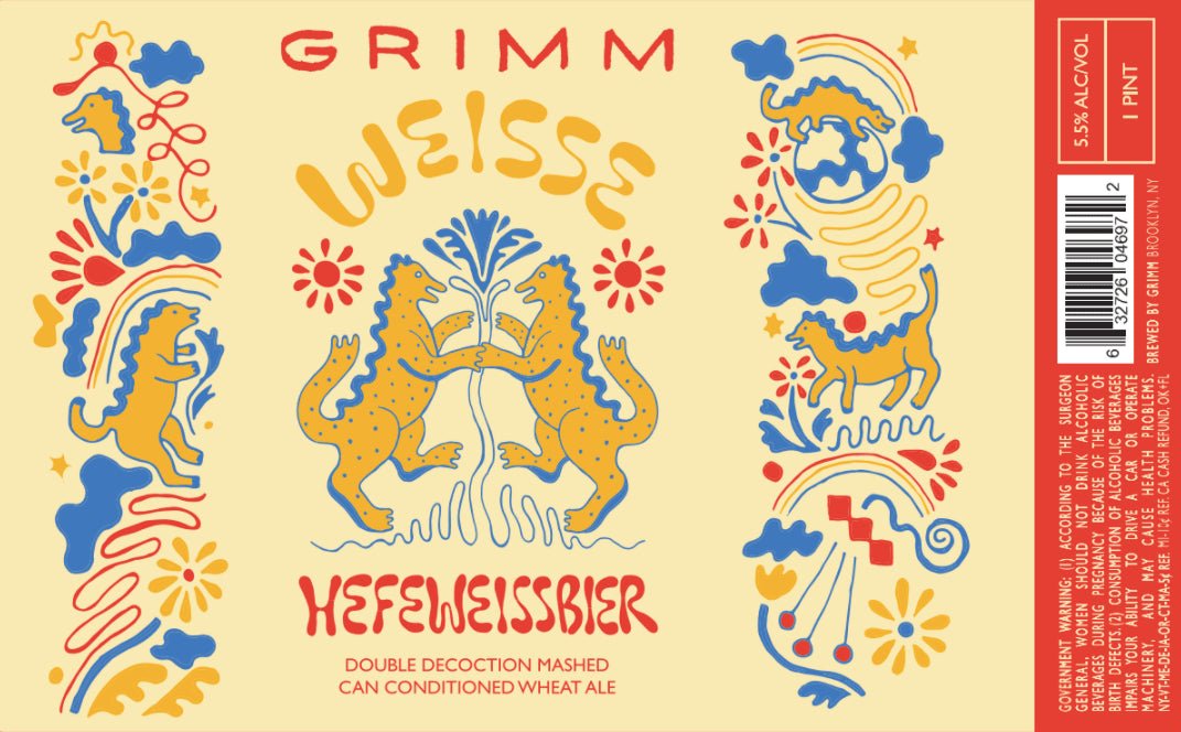 Grimm Artisan Ales Weisse - BKLYN Larder