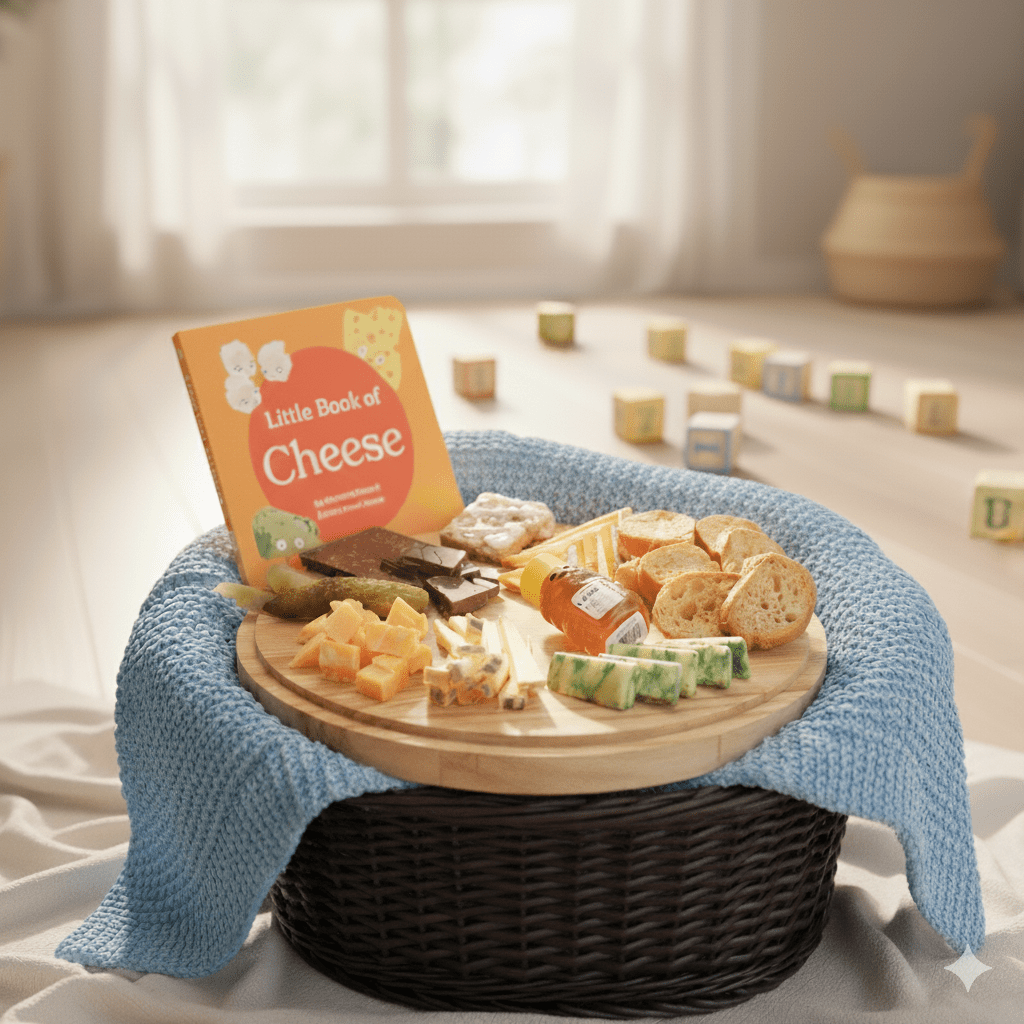 Happy New Baby Gift Basket Happy New Baby Gift Basket - BKLYN Larder