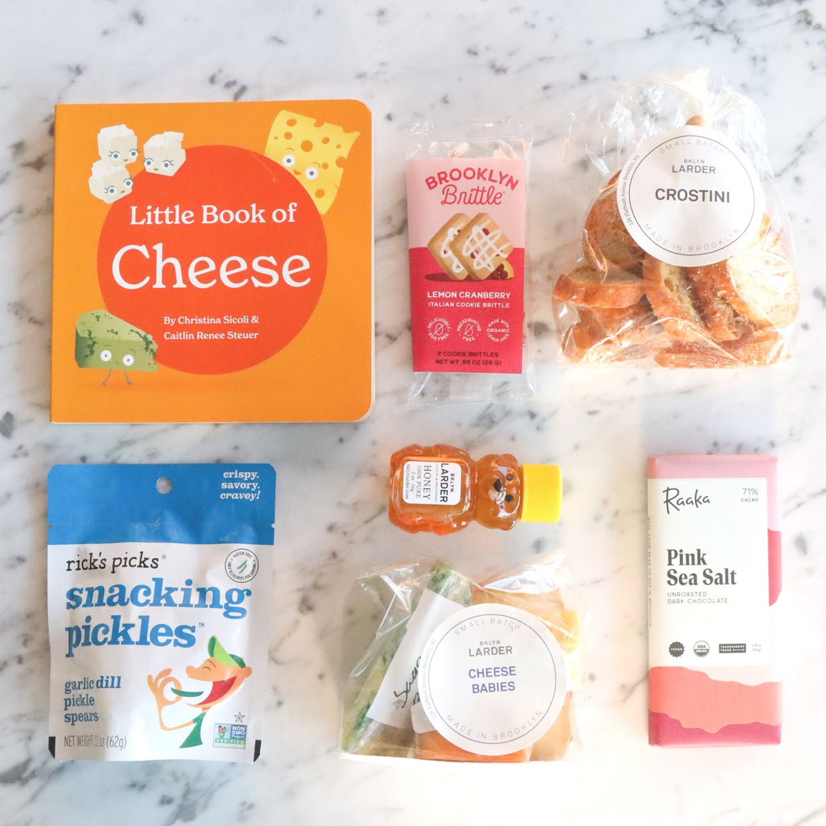 Happy New Baby Gift Basket Happy New Baby Gift Basket - BKLYN Larder