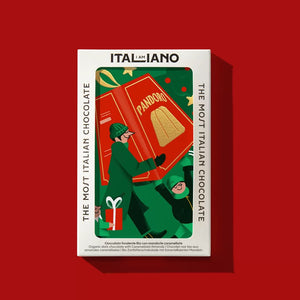 I Am Italiano Chocolate Bars Organic Dark Chocolate with Caramelized Almonds (Pandoro) - BKLYN Larder
