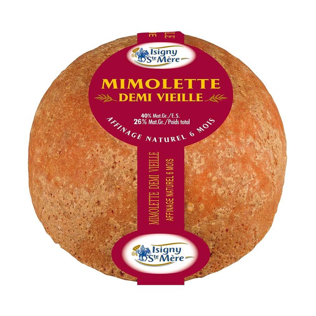 Isigny Mimolette 6 Month 1/4 lb - BKLYN Larder