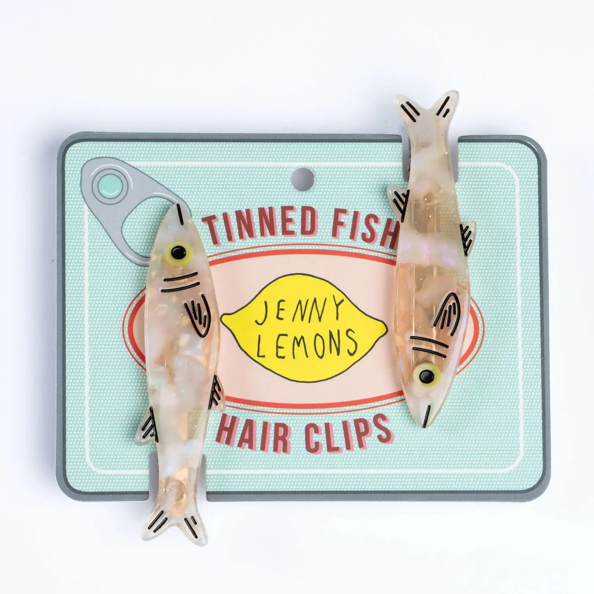 Jenny Lemons Accessories Gold Sardine Alligator Clip Set - BKLYN Larder