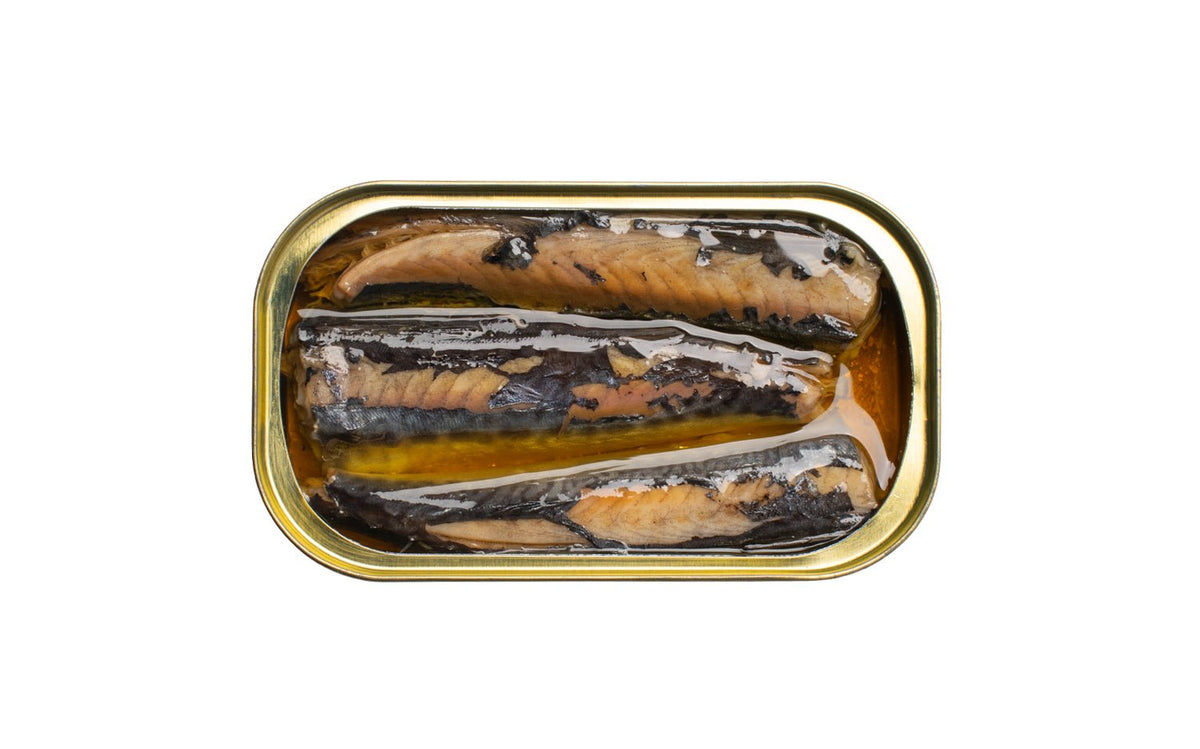 JOSÉ Gourmet Tinned Seafood Small Mackerel in Olive Oil - BKLYN Larder