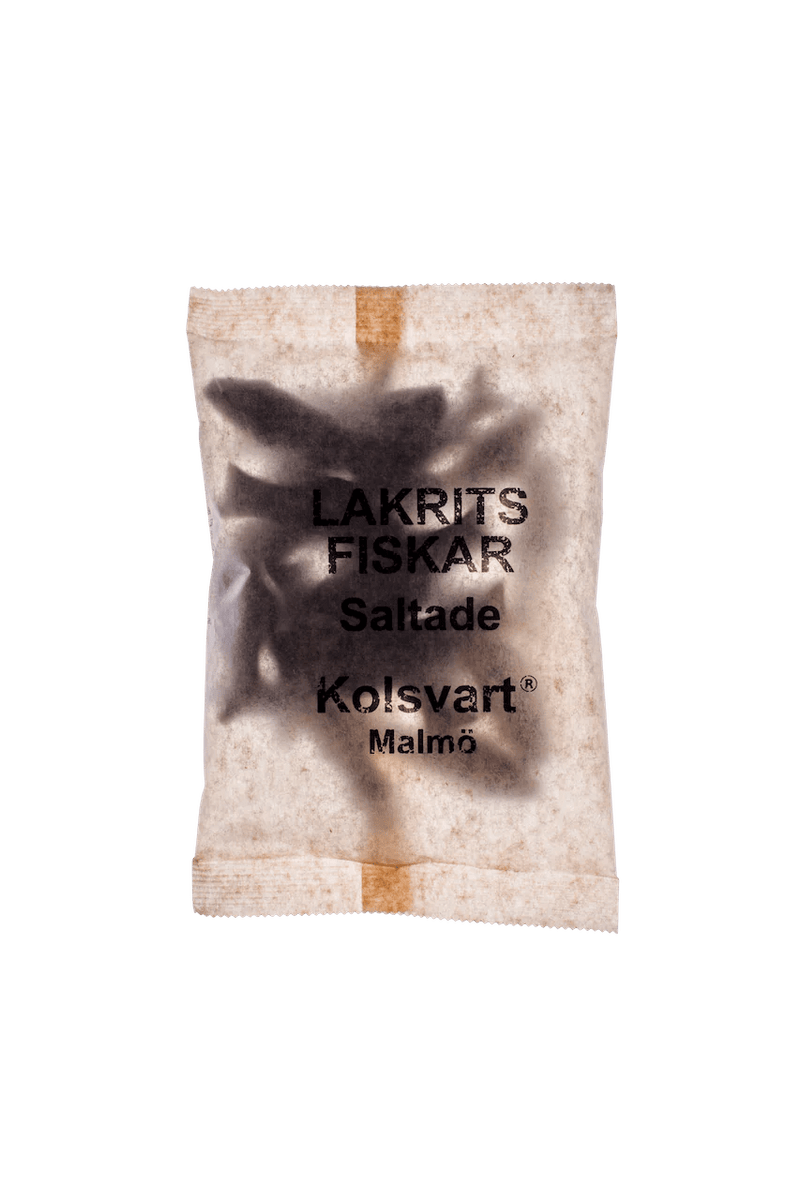 Kolsvart Swedish Fish Kolsvart Salty Black Licorice - BKLYN Larder