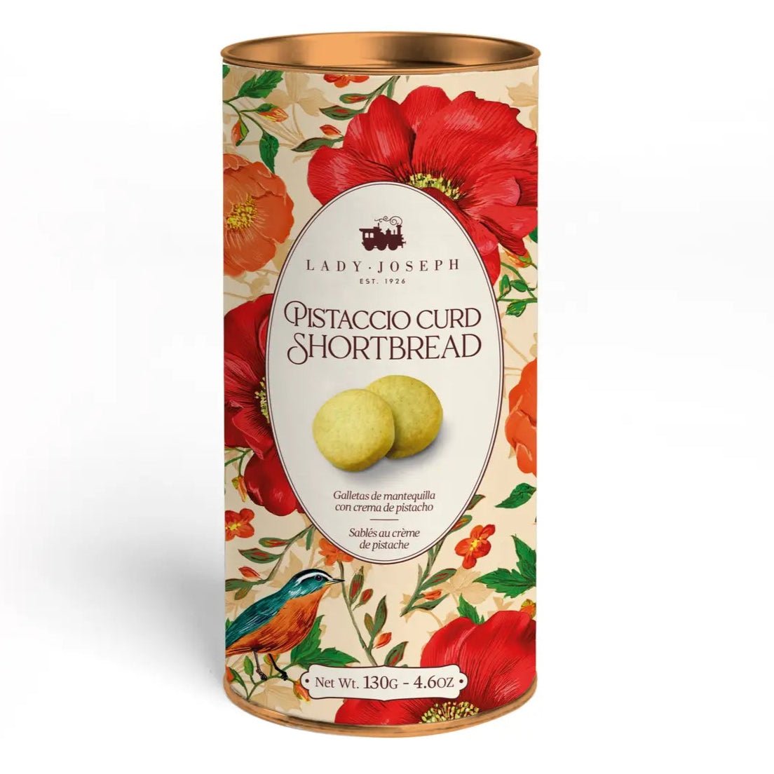 Lady Joseph Artisan Snacks Pistaccio Curd Shortbread - BKLYN Larder
