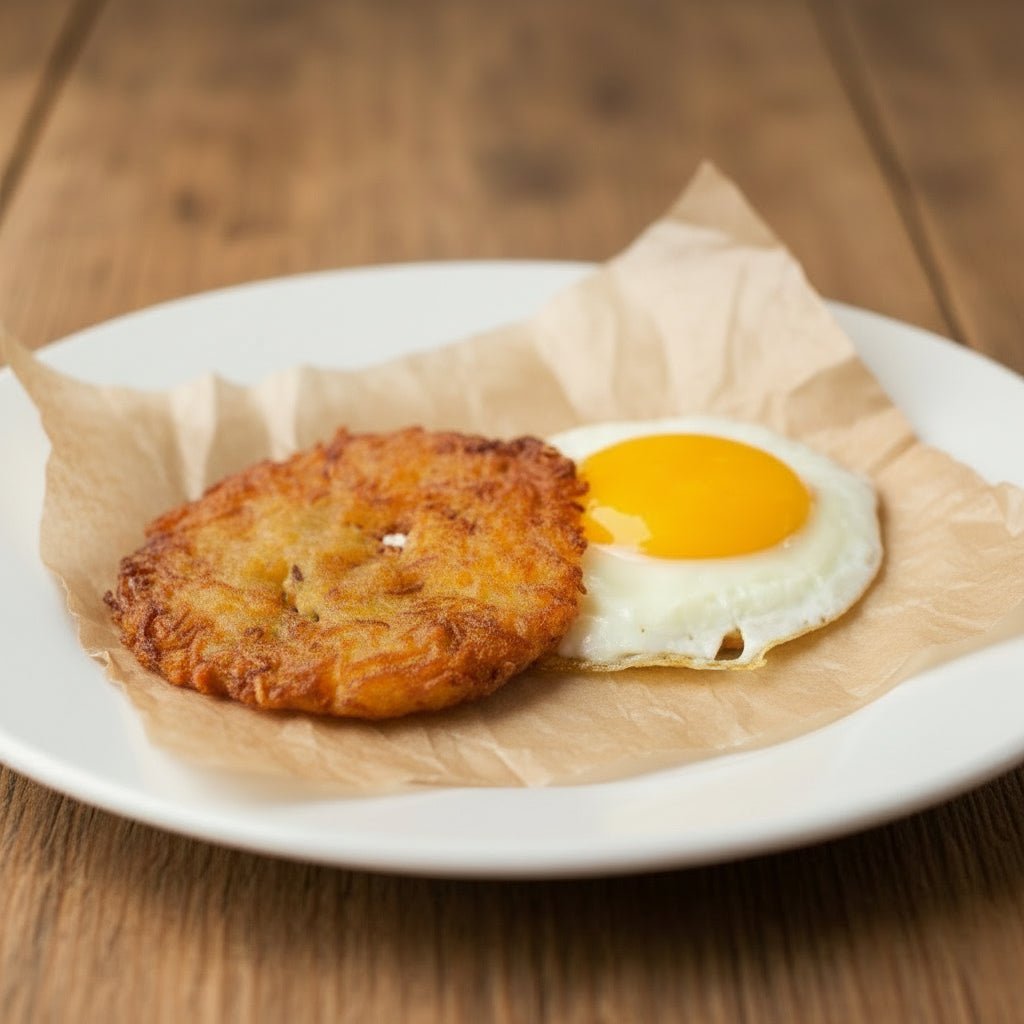 Latke Sandwich - Miracle on the Griddle - BKLYN Larder