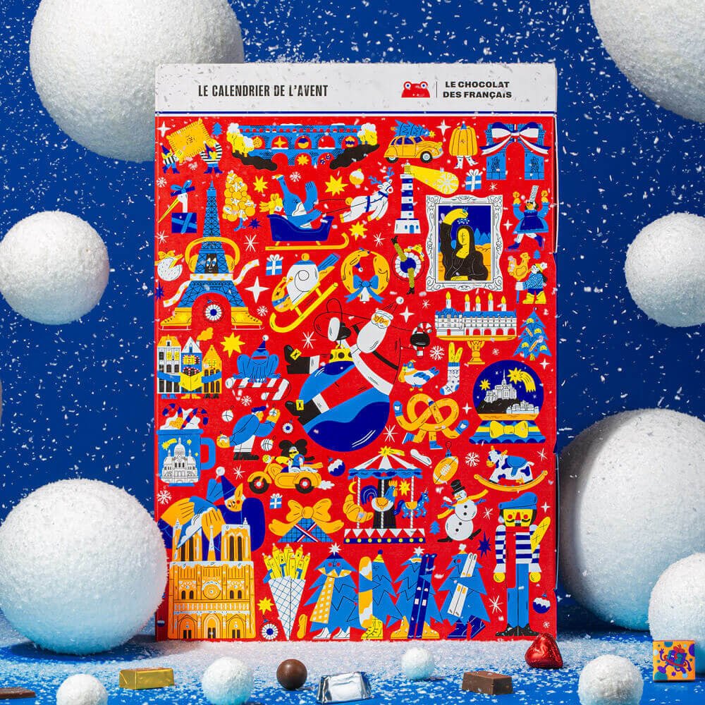 Le Chocolat des Français Advent Calendar - BKLYN Larder