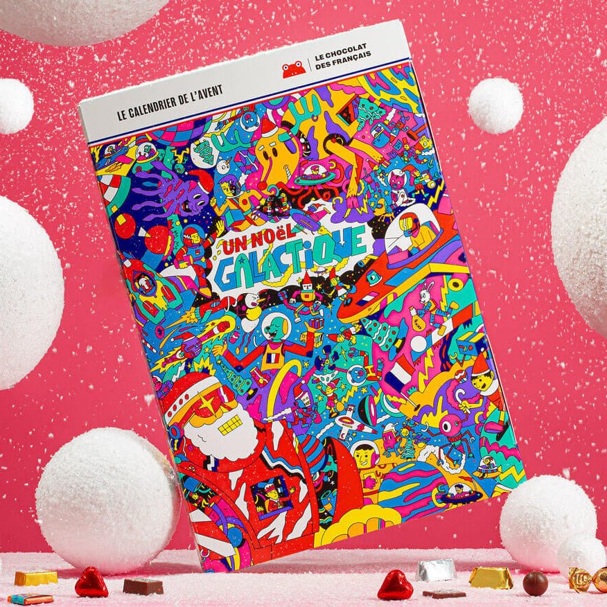 Le Chocolat des Français Advent Calendar Advent Calendar Galactic - BKLYN Larder